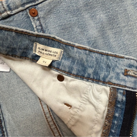 Madewell • SLIM WIDE-LEG ANKLE LENGTH Jeans - Picture 6 of 9